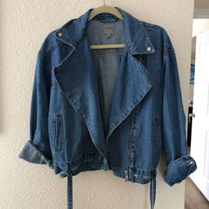 ZipFront Denim Jacket